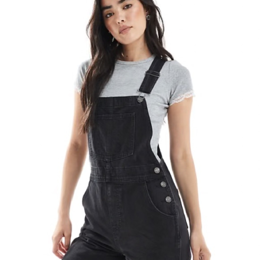 ASOS Black Denim Women’s Overalls